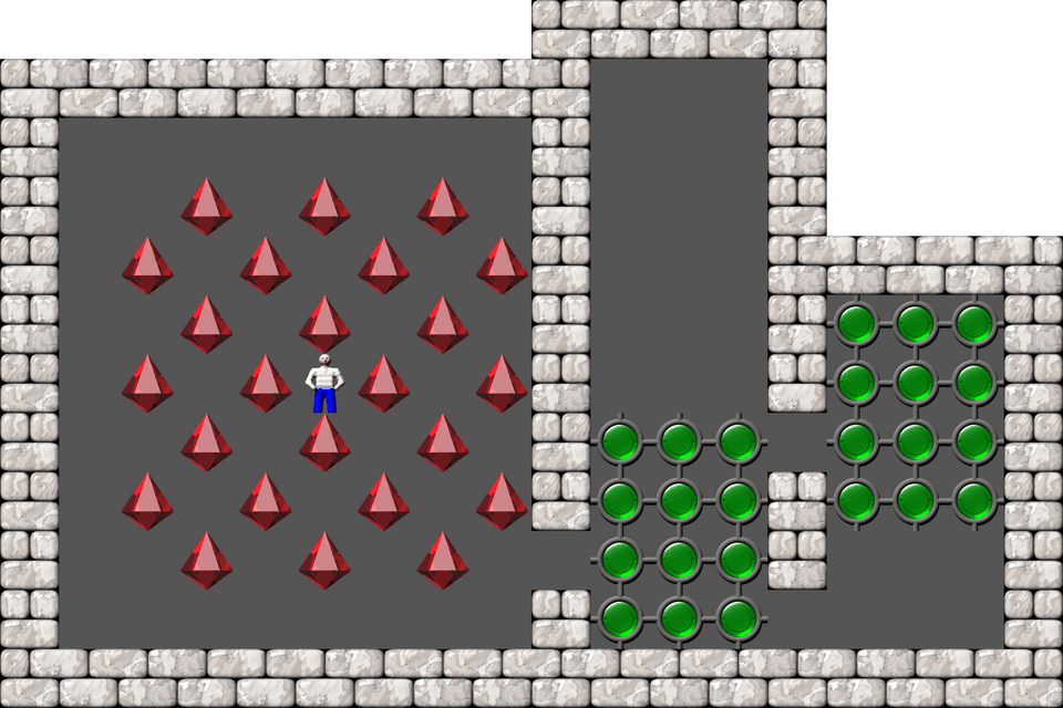 Sokoban A.K.K. Informatika level 22